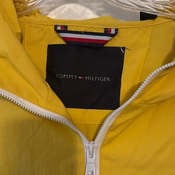 Tommy Hilfiger Bright Yellow Windbreaker - Picture 3 of 5